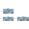 Tablier de baignoire orientale chic tons bleus
