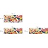 Tablier de baignoire graphique et florale