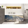 Tablier de baignoire eau et transparence
