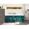 Tablier de baignoire style jungle moderne
