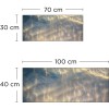 Crédence de salle de bain transparence de l'eau