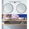 Crédence de salle de bain poissons clowns