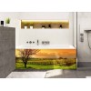 Tablier de baignoire vue sur les vignes