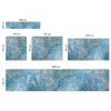 Fond de hotte style vintage oriental bleue