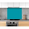 Fond de hotte couleur turquoise