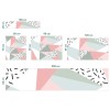 Fond de hotte formes géométriques scandinaves pastels
