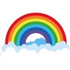 Tête de lit Arc en Ciel