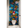 Panneau WC bassin carpes Koï