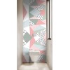 Panneau WC design pastel scandinave