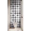 Panneau WC fleurs graphiques scandinaves