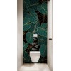Panneau WC jungle luxuriante