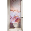 Panneau WC effet marbre pastel