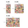 Papier peint design ambiance jungle tropicale