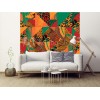 Papier peint influence jungle urbaine