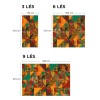 Papier peint influence jungle urbaine