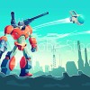 Tête de lit Enfant Super robot