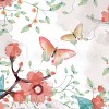 Tête de lit Enfant Papillons et fleurs