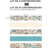 Contremarche motifs géométriques et tomettes