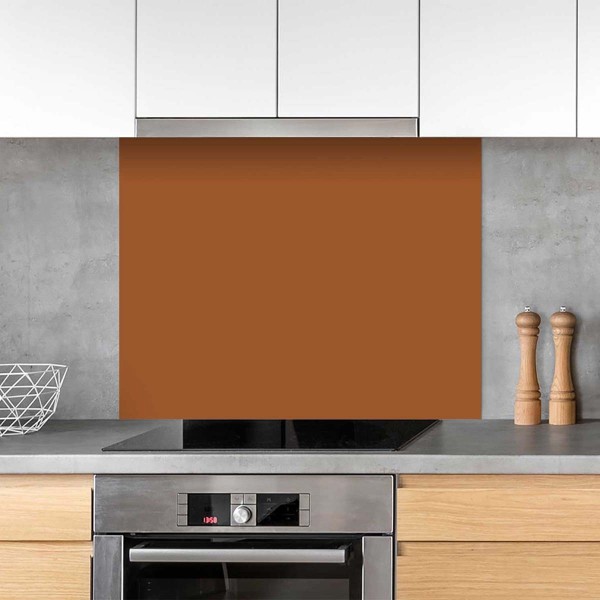Fond de hotte couleur chocolat
