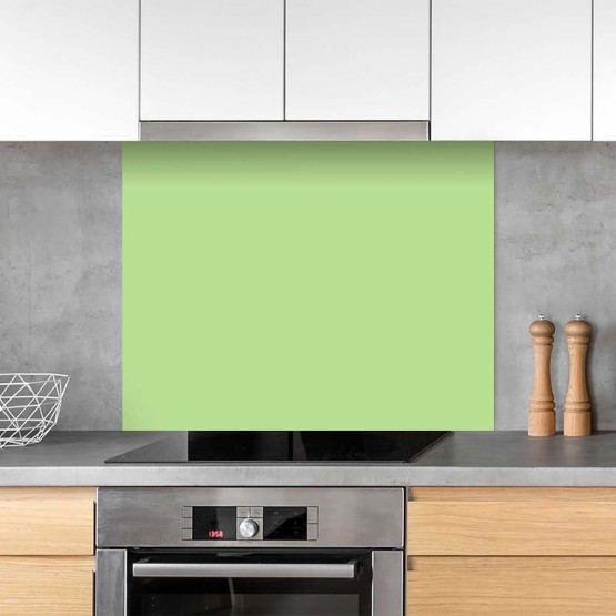 Fond de hotte couleur verte