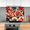 Fond de hotte tartelettes de fruits