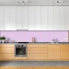Crédence de cuisine couleur violette