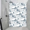 Panneau Douche style estampe Japonaise