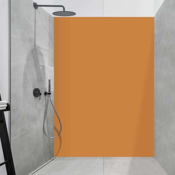 Panneau Douche couleur caramel