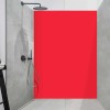 Panneau Douche couleur rouge corail