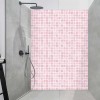Panneau Douche mosaïque rose