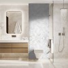 Panneau WC losanges et marbre