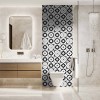 Panneau WC mosaïque style mandalas