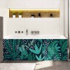Tablier de baignoire style jungle moderne