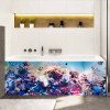 Tablier de baignoire fonds marins multicolores