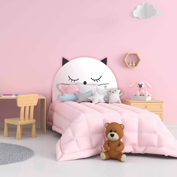 Tête de lit Chat