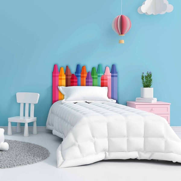 Tête de lit Crayons