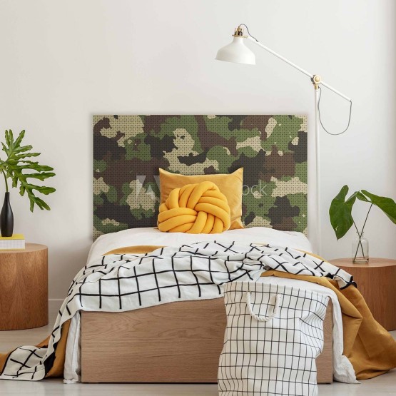 Tête de lit Ados style camouflage