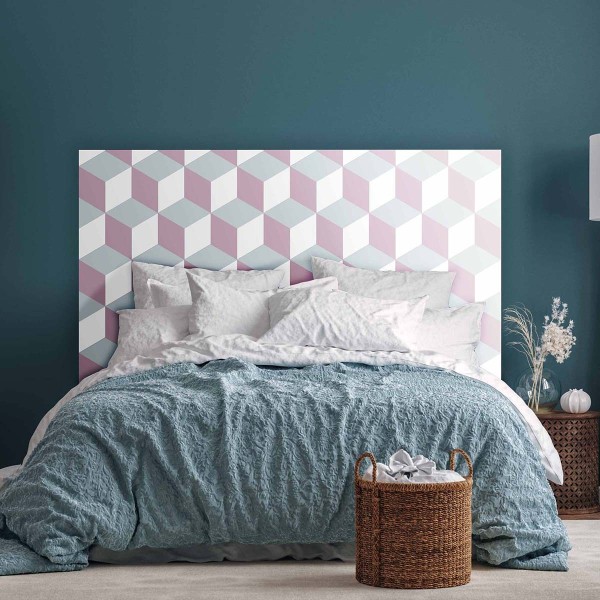 Tête de lit Cubes