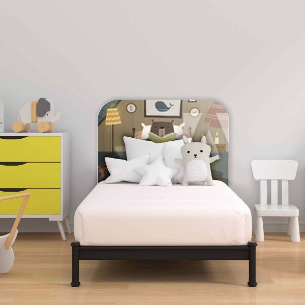 Tête de lit Enfant Ours sous la couette