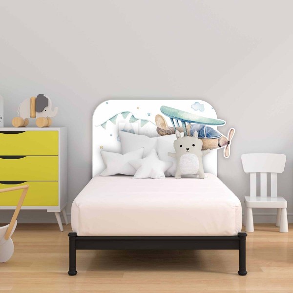 Tête de lit Enfant Petit avion