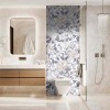 Panneau WC Nature Florale Vintage