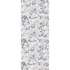 Panneau WC Nature Florale Vintage