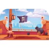 Tête de lit pirate