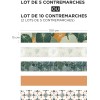 Contremarche design exotique