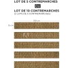 Contremarche imitation jonc de mer