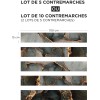 Contremarche effet roche en fusion