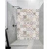 Panneau Douche carreaux de ciment traditionnels