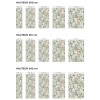 Panneau Douche effet tomettes graphiques