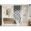 Panneau WC mosaïque style mandalas