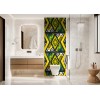 Panneau WC ethnique motif jungle
